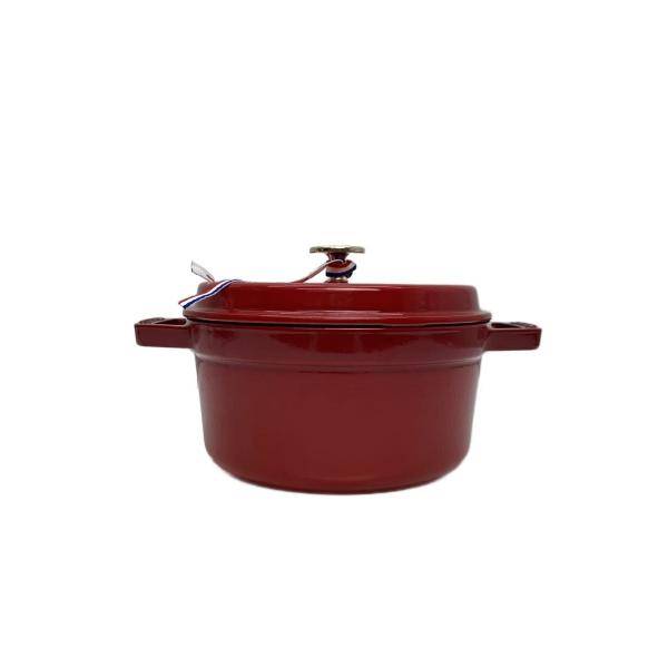 Staub◇鍋/容量:2L/サイズ:22cm/RED/40509-820 : セカンドストリート