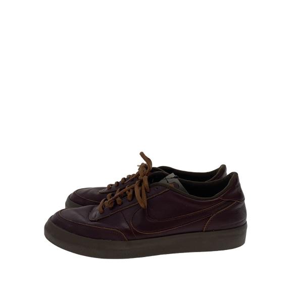 NIKE◆KILLSHOT 2 LTR PRM BURGUNDY CRUSH/27cm/BRD/レザー/IM8058-652