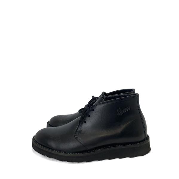Danner◇SKIDMORE CHUKKA/スキッドモアチャッカブーツ/US9/BLK/レザー
