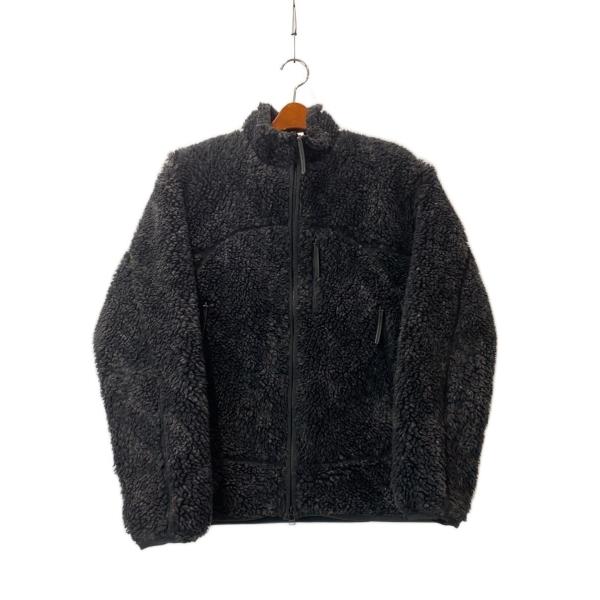 OLD JOE&CO 12-A/W-HSCインナーブランケットカバーオール 38 OLD JOE&CO.◇ARABESQUE PILE ZIP JACKET/38/ポリエステル/BLK/無地