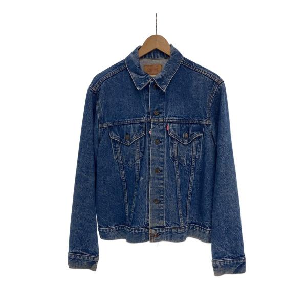 70s levi's 70505 ケアタグ 44 紙タグ 3rd usa製 Levi's◇70s/70505/4th/紙ケアタグ/Gジャン/44/デニム/IDG/無地