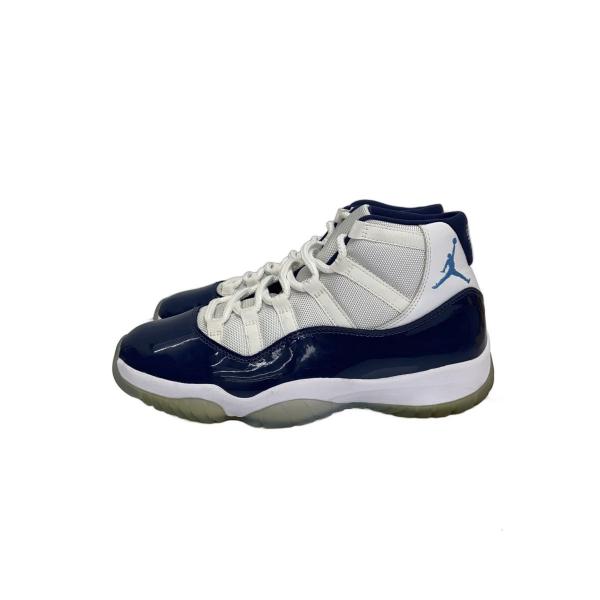 NIKE◆AIR JORDAN 11 RETRO/エアジョーダンレトロ/ホワイト/378037-123/27.5cm/WHT