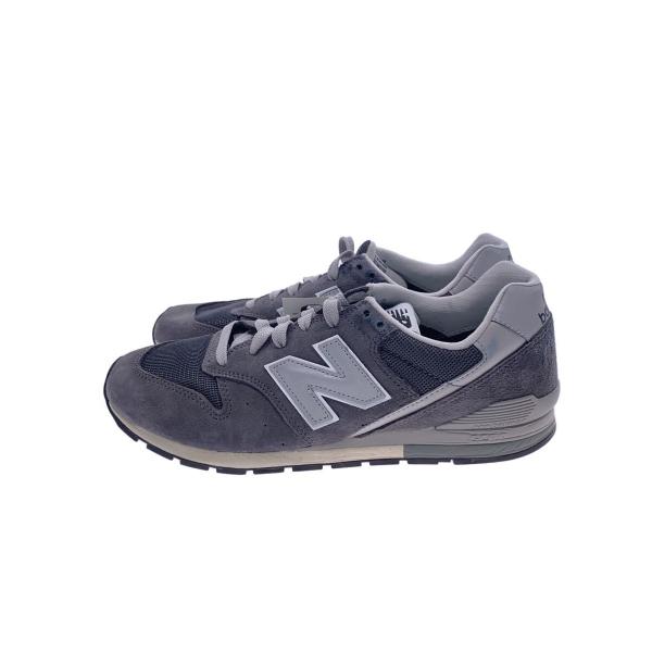 NEW BALANCE◆ローカットスニーカー/27.5cm/GRY/スウェード/CM996JG2/履き口周りに色移り有//