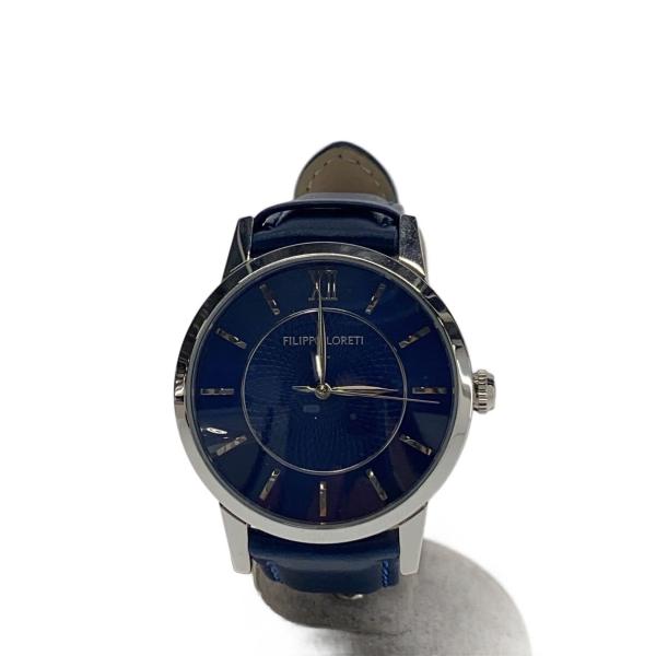 自動巻腕時計/アナログ/レザー/BLU/BLU : セカンドストリートYahoo!店