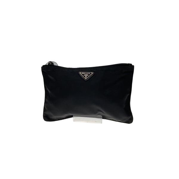 PRADA◇ポーチ/ナイロン/BLK/無地/176// : セカンドストリートYahoo!店
