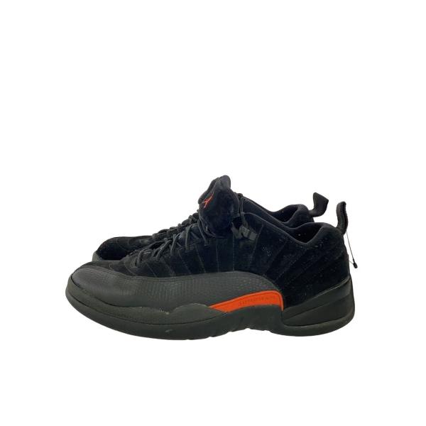 NIKE◆AIR JORDAN 12 RETRO LOW/エアジョーダンレトロロー/ブラック/308317-003/28.5//