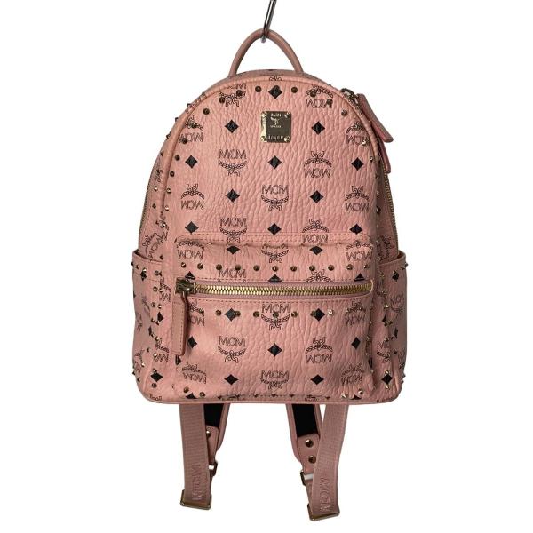 MCM◇リュック/レザー/PNK/総柄 : セカンドストリートYahoo!店 - 通販
