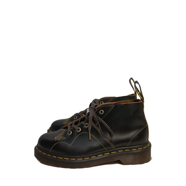 ドクターマーチン　モンキーブーツ Dr.Martens◇モンキーブーツ/レースアップブーツ/UK3/BLK/レザー