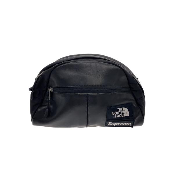 バッグ Supreme west bag Black Supreme◇ウエストバッグ/レザー/ブラック/無地/NF0A3G72// : セカンド