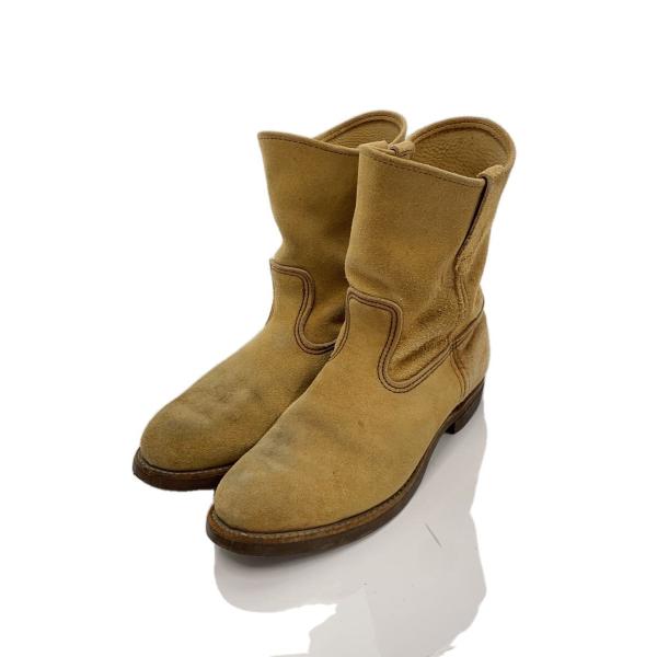 RED WING◇90-00s/刺繍羽根タグ/スレ・汚れ・ソール減り有