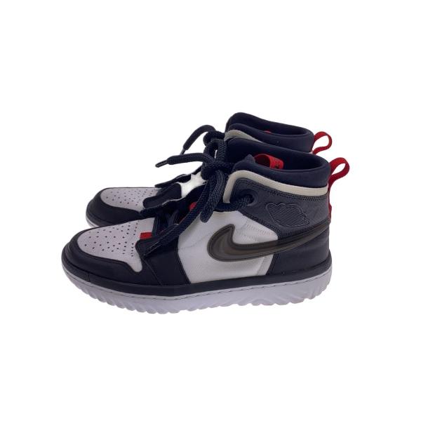 NIKE◆AIR JORDAN 1 HIGH REACT/エアジョーダンハイリアクト/ブラック/AR5321-016/28c