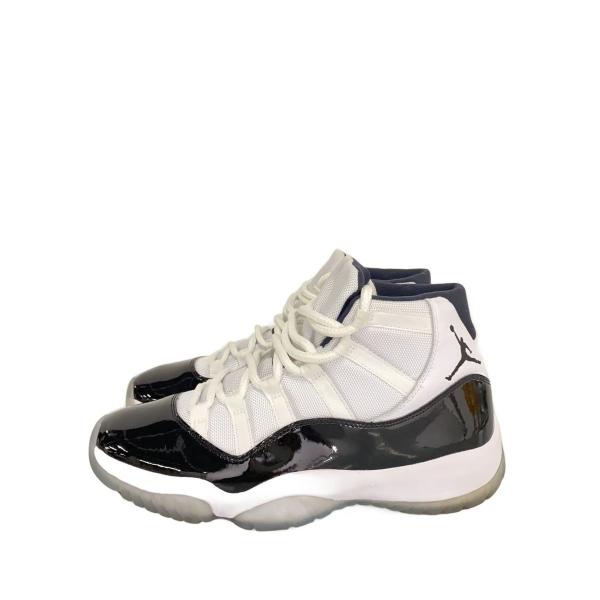NIKE◆AIR JORDAN 11 RETRO/エアジョーダンレトロ/ホワイト/378037-100/27cm/WHT//