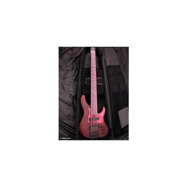 【ふぁみ シグネチャーモデル】Bacchus WOODLINE5AC-HL Fami BXPP/OIL #107379 約3.5kg ヘッドレス 5弦ベース パープルハート バッカス エレキベース