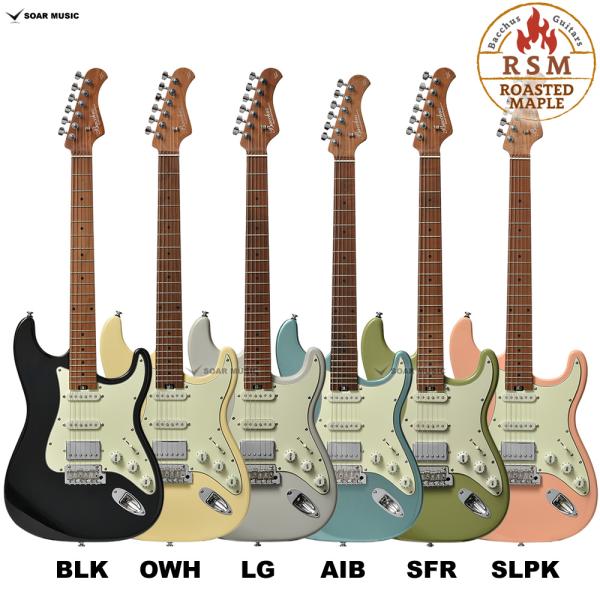 Bacchus バッカス BSH-STD25 RSM/M ローステッドメイプルネック