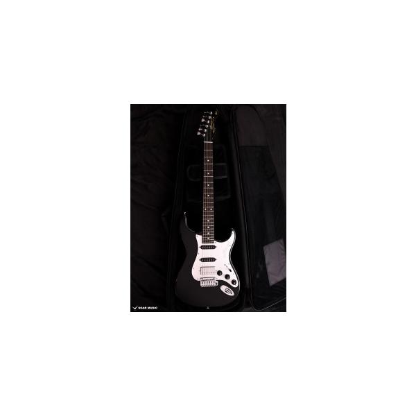 Momose MC-MV SP’26/E BLK-MH #22485 約3.7kg アノダイズドパーツ サーモンウッド ストラトキャスター モモセ エレキギター