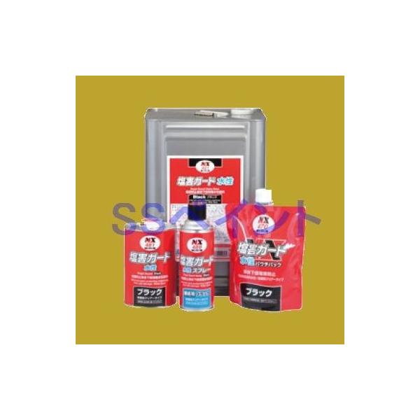 イチネン NX479 塩害ガード水性ブラック 15kg（一斗缶サイズ