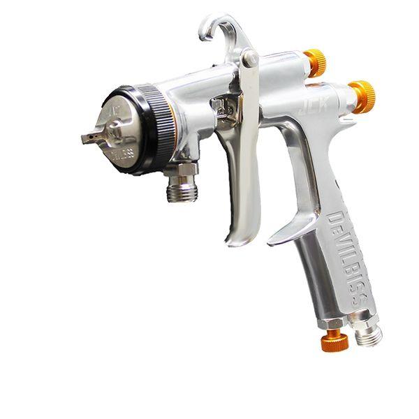 DEVILBISS デビルビス スプレーガン JCK-LV2-15P 小型 圧送式 ノズル