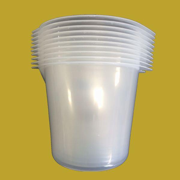 調色容器（計量カップ）　補修用カップ　600ml　容器（カップ）　10枚