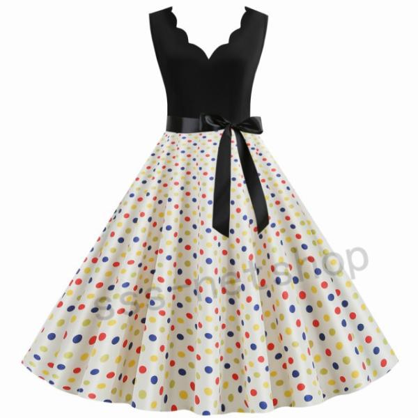 レトロ ワンピース 50年代の価格と最安値 おすすめ通販を激安で