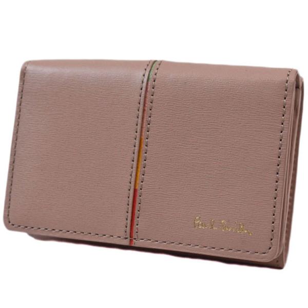 Paul Smith（ポール・スミス） ミニ財布 三つ折り 財布 コンパクト