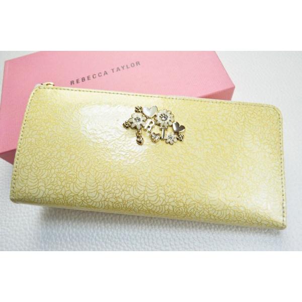 レベッカテイラー 長財布 レディース L字ファスナー 箱無 ラメ入り クリームイエロー系 ブランド Buyee Buyee Japanese Proxy Service Buy From Japan Bot Online