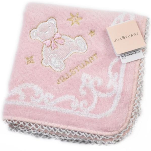 JILL STUART クマ刺繍 タオルハンカチ ジルスチュアート タオルハンカチ ハンカチ ベア くま - メルカリ