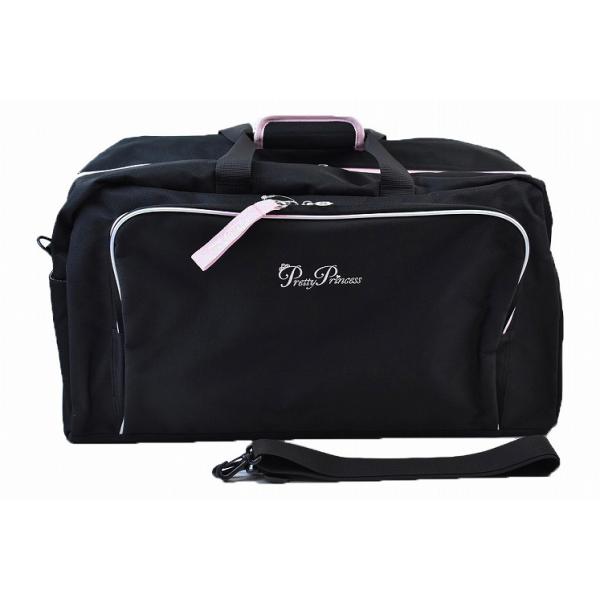 商品説明 林間学校や修学旅行にオススメ！大容量ショルダー ボストンバッグ。小中学生から大人からまでOK！プリティプリンセスの刺繍可愛いバックです。ショルダーベルト付　（取り外し可能）機能：Wファスナー開閉内側：ポケット1 外側：ファスナーポ...