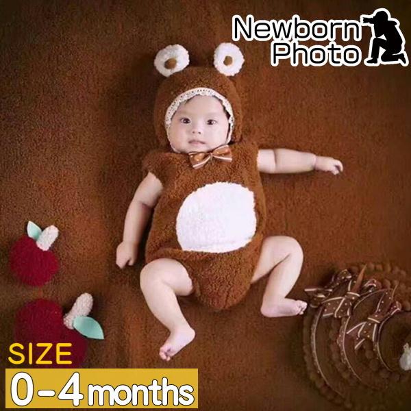 ベビー ニューボーンフォト 衣装 くま コスチューム 着ぐるみ コスプレ 写真撮影 記念写真 小道具 男女 男の子 女の子 o S S Shop 通販 Yahoo ショッピング
