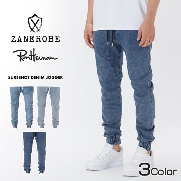 ZANEROBE ゼインローブ デニム ジョガーパンツ 3色 SURESHOT