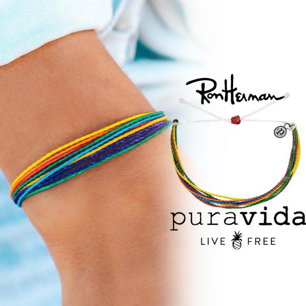 puravida プラヴィダ ブレスレット PRIDE BRACELET メンズ レディース ユニセックス アンカー ロンハーマン [アクセサリー]  :3500000130044:WILLS 通販 