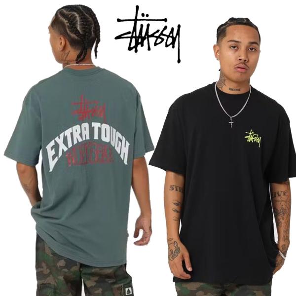 Stussy Tシャツ ステューシー ロゴ 半袖 Extra Tough T-Shirt オーバーサイズ メンズ 海外限定 ユニセックス 正規品  [衣類]