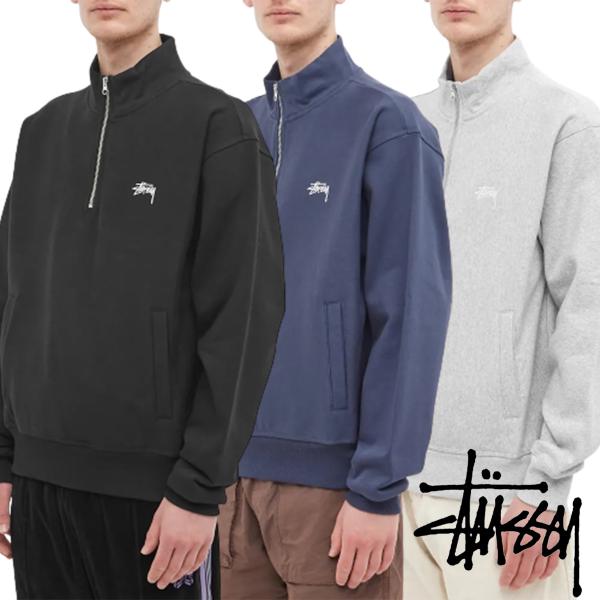 Stussy ステューシー ハーフジップ スウェット STUSSY STOCK