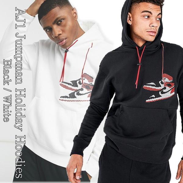 ジョーダン Jordan パーカー プルオーバーパーカー ジャンプマン ホリデー Aj1 ホワイト ブラック ナイキ 正規品 衣類 Aj1 Hoodie Holiday S S Shop 通販 Yahoo ショッピング