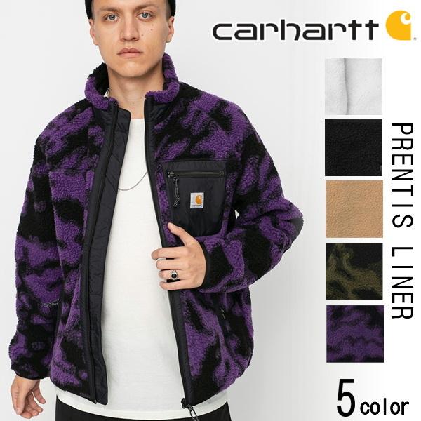 カーハート Carhartt WIP ボアジャケット フリース もこもこ ロゴ 秋冬 アウター トップス ワークウェア Prentis メンズ  レディース 正規品[衣類]