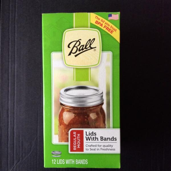 Ball Mason Jar ボール社製メイソンジャー用 フタ12個入　レギュラーマウス用