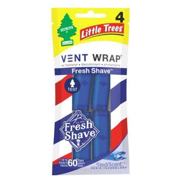 Little Trees リトルツリー エアフレッシュナー Fresh Shave フレッシュ シェイブ ヴェント・ラップ USDM 1パック