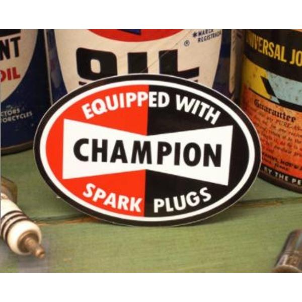 CHAMPION レーシング ステッカー 耐水性加工 ｍｓ001