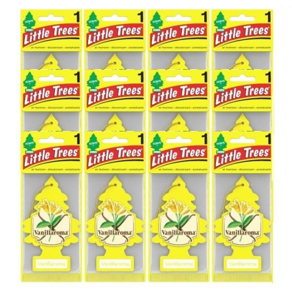 Little Trees リトルツリー エアフレッシュナー Vanillaroma バニラロマ USDM 12枚セット