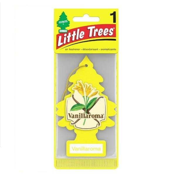 Little Trees リトルツリー エアフレッシュナー 釣り下げ式 芳香剤  バニラロマ Vanillaroma 並行輸入品【5枚以上で送料無料】