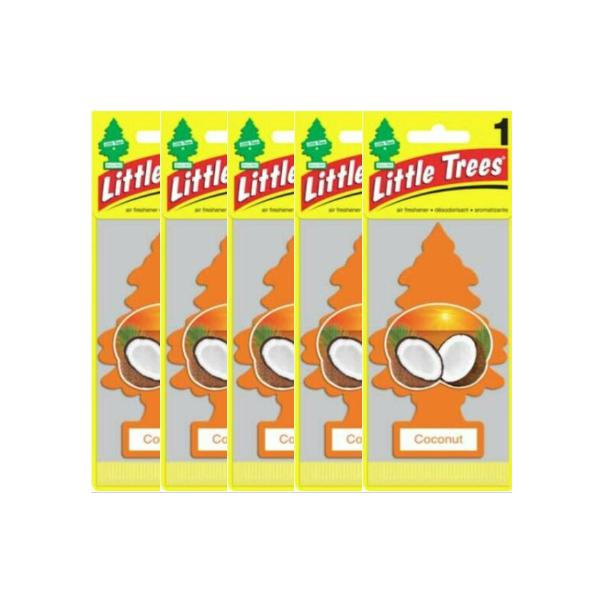 Little Trees リトルツリーエアフレッシュナー 釣り下げ式 芳香剤 Coconut ココナッツ 5枚セット 並行輸入品 Buyee Buyee Japanese Proxy Service Buy From Japan Bot Online