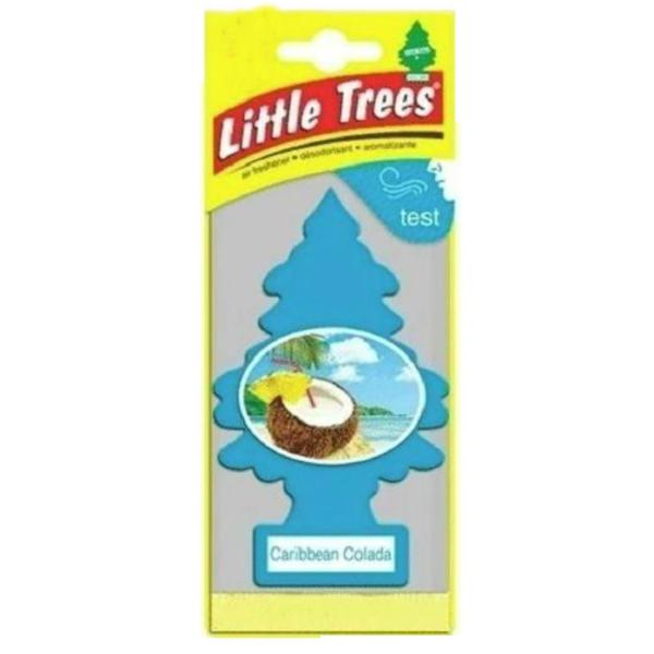Little Trees リトルツリー エアフレッシュナー 釣り下げ式 芳香剤 カリビアン・コラーダ Caribbean Colada 並行輸入品【5枚以上で送料無料】