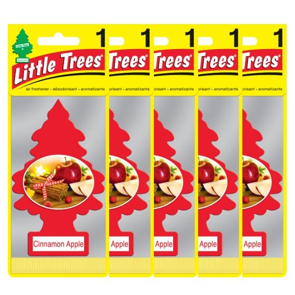 Little Trees リトルツリー エアフレッシュナー CinnamonApple シナモンアップル 5枚セット