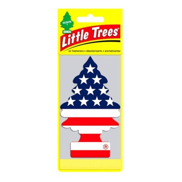 Little Trees リトルツリー エアフレッシュナー 釣り下げ式 芳香剤 スターズ＆ストライプス Vanilla Pride 並行輸入品【5枚以上で送料無料】