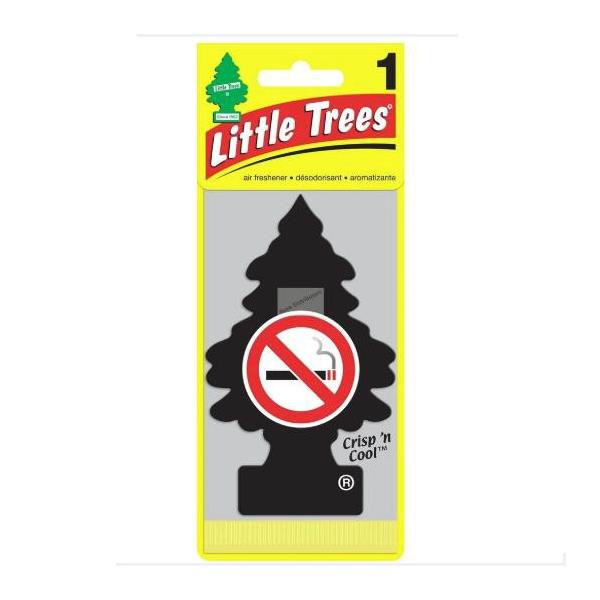 Little Trees リトルツリー エアフレッシュナー 釣り下げ式 芳香剤  ノー・スモーキング Crisp`n Cool 並行輸入品【5枚以上で送料無料】