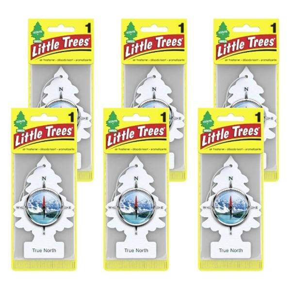 リトルツリー エアフレッシュナー Little Trees True North トゥルーノース 6枚セット
