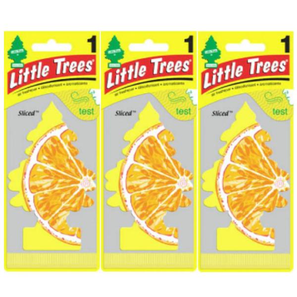 Little Trees リトルツリー エアフレッシュナー 釣り下げ式 芳香剤 Slice スライス USDM 3枚セット