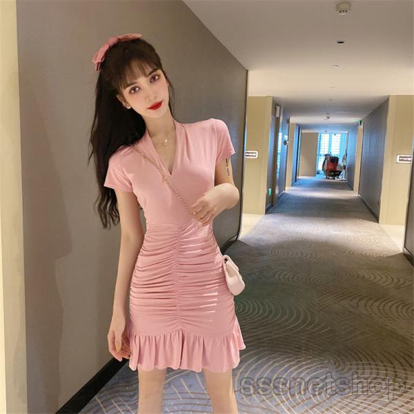 sssnetshop】ワンピース レディース Vネック 無地 ミニ丈 マーメイドワンピ ファッション Vネック ヒップラップ きれいめ 半袖 夏物 人気 着痩せ 女性用 :chutn202005160:SSSヤフーショップ - 通販 - Yahoo!ショッピング sssnetshop】ワンピース レディース Vネック 無地 ミニ丈 マーメイドワンピ ファッション Vネック ヒップラップ きれいめ 半袖 夏物 人気 着痩せ 女性用 :chutn202005160:SSSヤフーショップ - 通販 - Yahoo!ショッピング