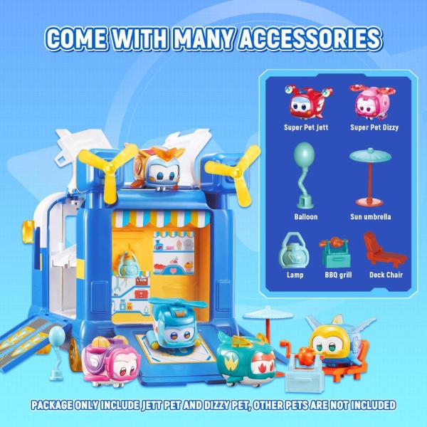 スーパーウィングス Super Wings Season 7 New Super Pets' Mini Base