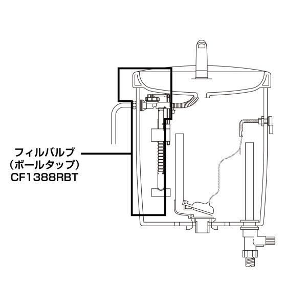 トイレ ボールタップ 交換 便器の人気商品 通販 価格比較 価格 Com