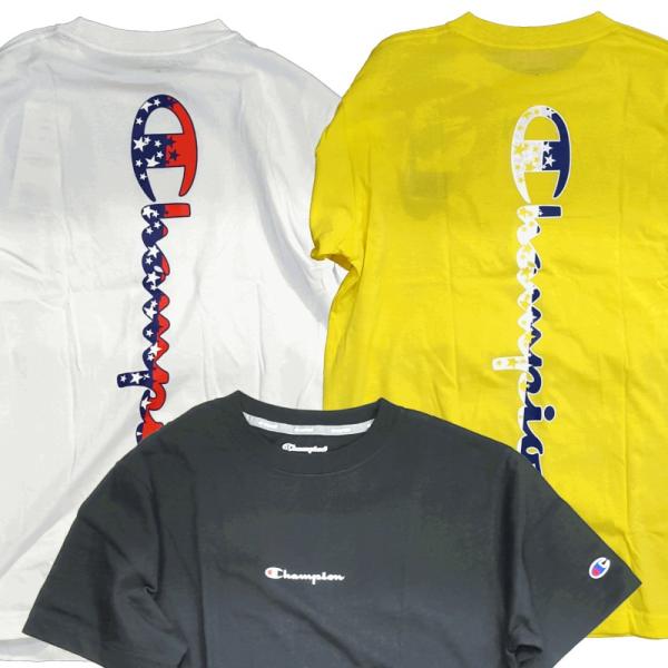 Champipon チャンピオン Ｔシャツ T-shirts ティーシャツ メンズ 吸汗速乾 メンズ スクリプトロゴ バックプリント ジム トレーニング ネコポス便
